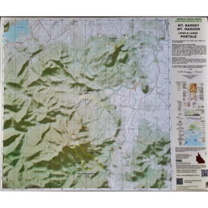 Map - Mount Barney Maroon Portals Grande