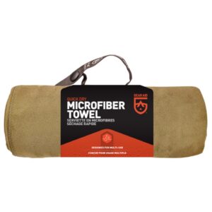 Gear Aid Quick Dry Microfiber Towel - Packed - Coyote