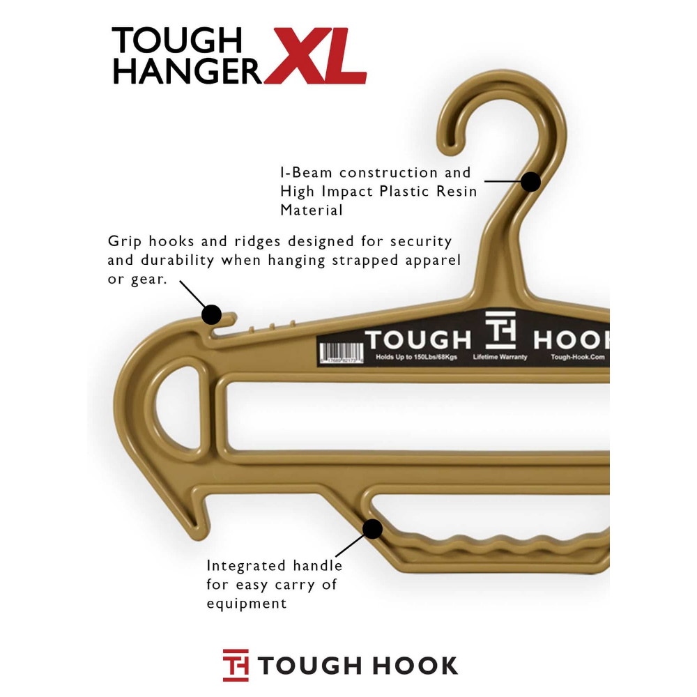 Hang-Gear Tough Heavy Duty Hangers the ultimate tactical hanger